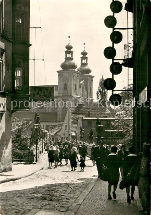 Klodzko Glatz PL Most gotycki w glebi kosciol franciszkanow – بطاقة مصوّرة