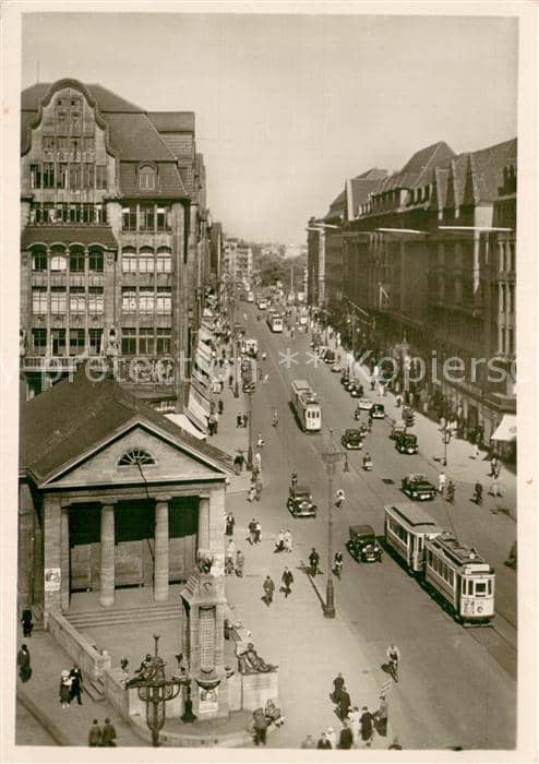 Strassenbahn Hamburg – Ansichtskarte