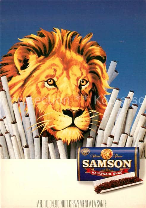 Tabak Samson – Ansichtskarte