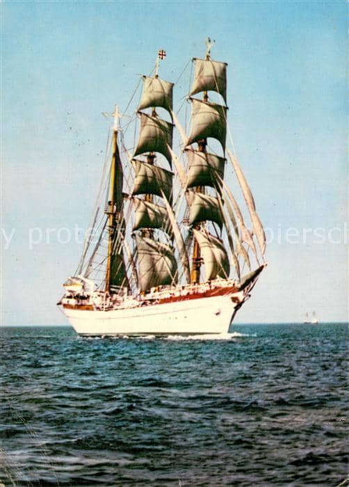 Segelschiffe Gorch Fock – Ansichtskarte