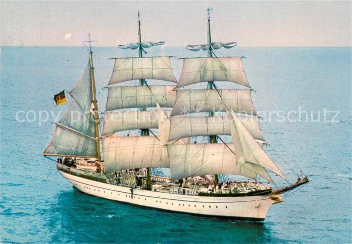 Segelschiffe Gorch Fock 1700t – Ansichtskarte
