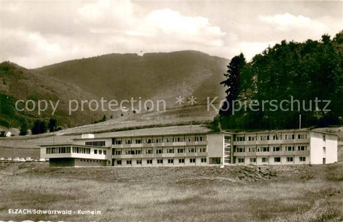 Elzach Emmendingen BW Kurheim – Ansichtskarte Elzach