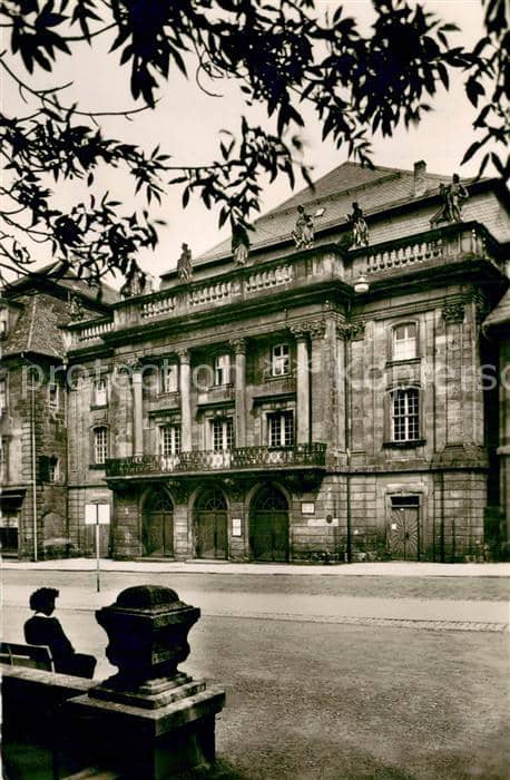 BAYREUTH Bayern Opernhaus – Ansichtskarte Bayreuth