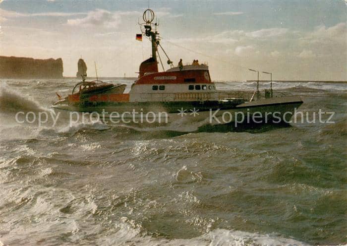 Schiffe Ships Navires Adolph Bermpohl Seenot Rettungskreuzer – Ansichtskarte