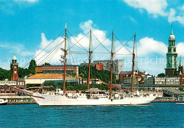 Segelschiffe Gorch Fock Hamburg – Ansichtskarte