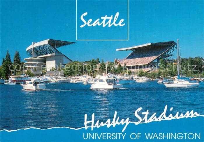 Stadion Stadium Estadio Seattle Husky Stadion Washington – Ansichtskarte