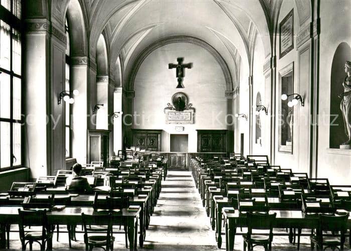 Bibliothek Library Vatican – Ansichtskarte