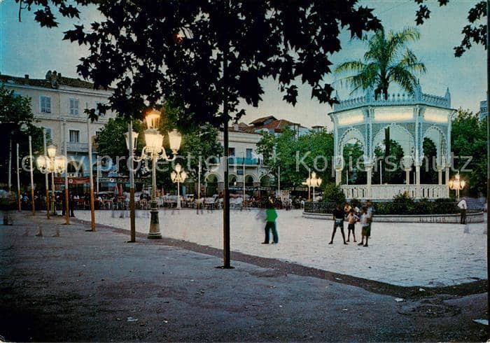 Alger Algerien Bilda La Place Illuminee – Ansichtskarte