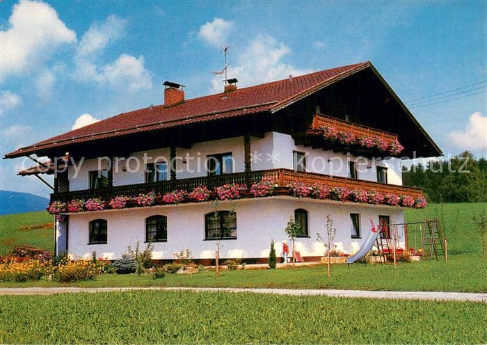 Arnbruck REGEN Bayern Gaestehaus Pension Kappelhof – Ansichtskarte Arnbruck