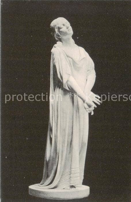 Skulpturen Sculptures Sculpturi-- Kobenhavn A.V.Saabye Lady Macbeth – Ansichtskarte