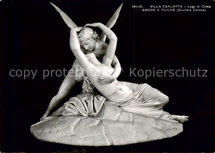 Skulpturen Sculptures Sculpturi-- Villa Carlotta Lago di Como – Ansichtskarte