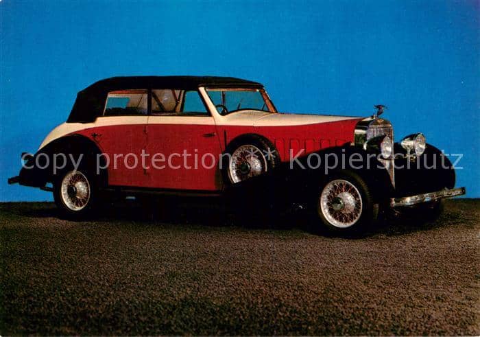Autos Cars Voitures HISPANO-SIZA Torpedo typ J 12 – Ansichtskarte
