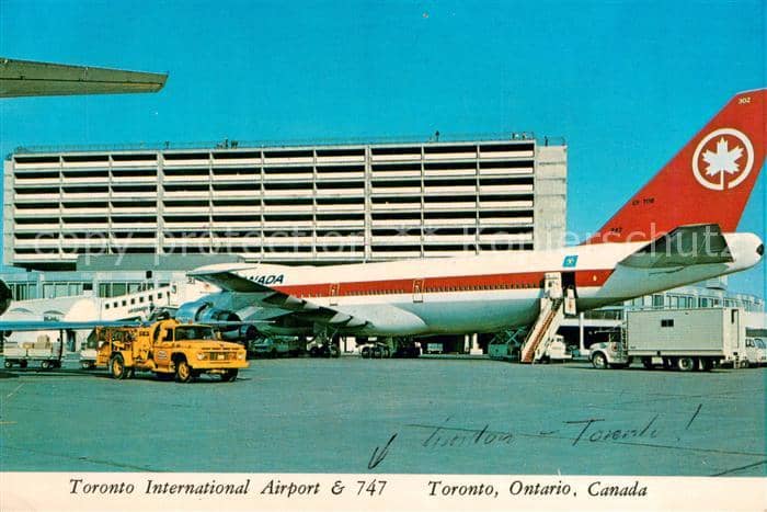 Flughafen Airport Aeroporto Toronto International Airport – Ansichtskarte