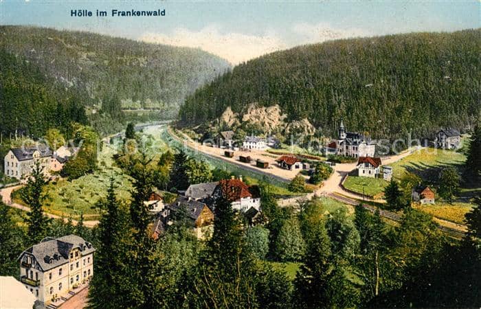 Frankenwald Region Hölle im Frankenwald – Ansichtskarte