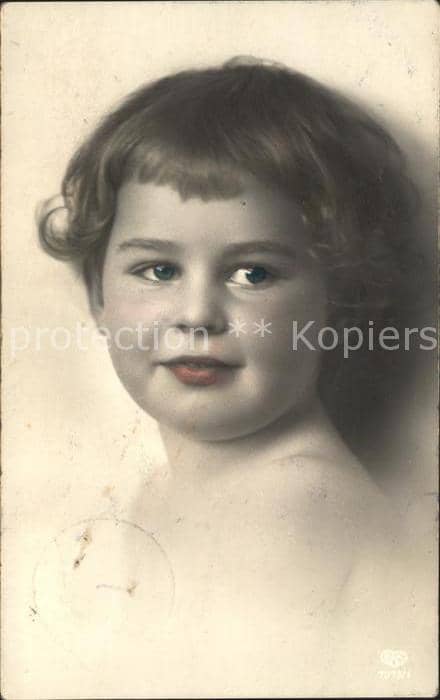 Foto EAS Nr. 7073/1 Kind – Ansichtskarte