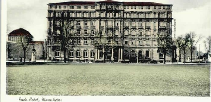 MANNHEIM BW Park-Hotel – Ansichtskarte Mannheim