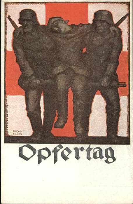 Rotes Kreuz Opfertag – Képeslap