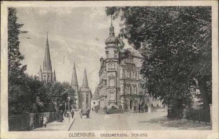 Oldenburg Niedersachsen Schloss – Ansichtskarte Oldenburg (Oldenburg)