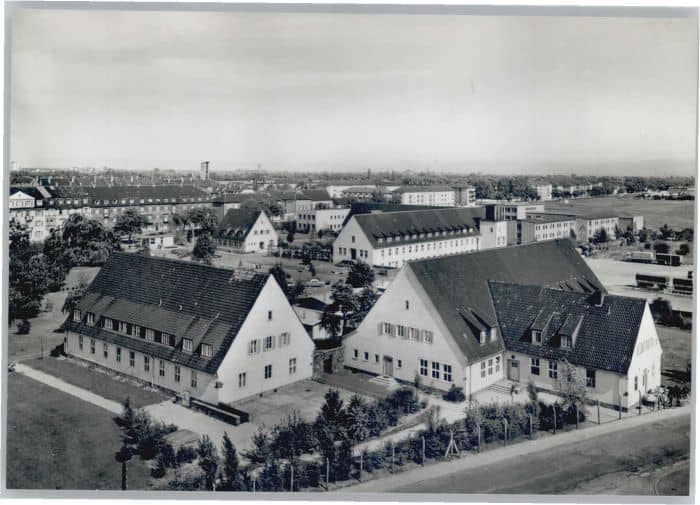 MANNHEIM BW Akademie fuer Wehrverwaltung Wehrtechnik Bundeswehrverwaltungsschule – Ansichtskarte Mannheim