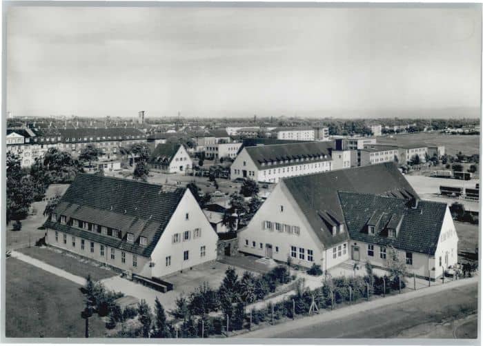 MANNHEIM BW Akademie fuer Wehrverwaltung Wehrtechnik Bundeswehrverwaltungsschule – Ansichtskarte Mannheim