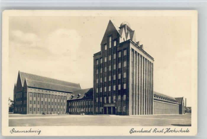 BRAUNSCHWEIG  CITY Bernhard Rust Hochschule – Ansichtskarte Braunschweig