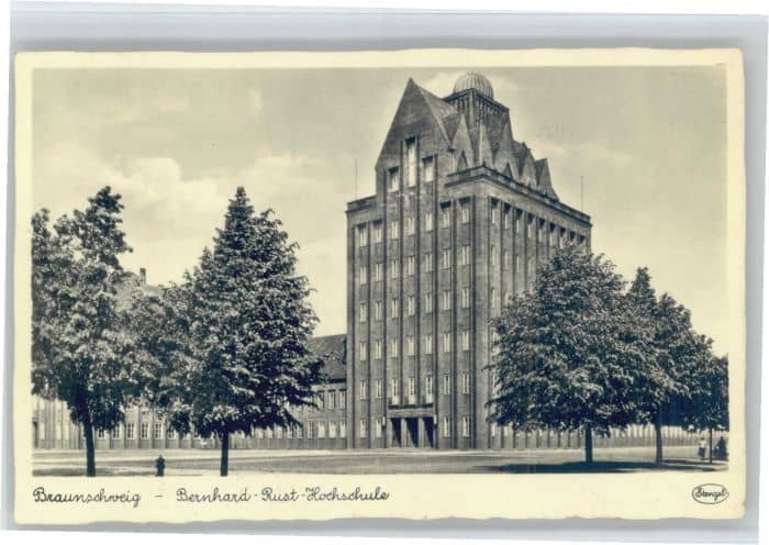 BRAUNSCHWEIG  CITY Bernhard Rust Hochschule – Ansichtskarte Braunschweig