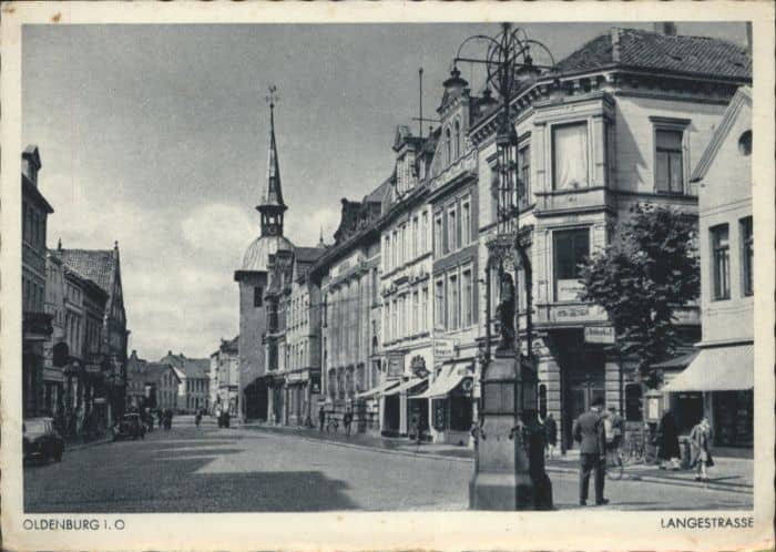 Oldenburg Niedersachsen Oldenburg_Oldenburg Langestrasse – Ansichtskarte Oldenburg (Oldenburg)