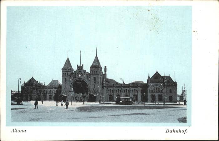 Altona Bahnhof – Ansichtskarte Altona