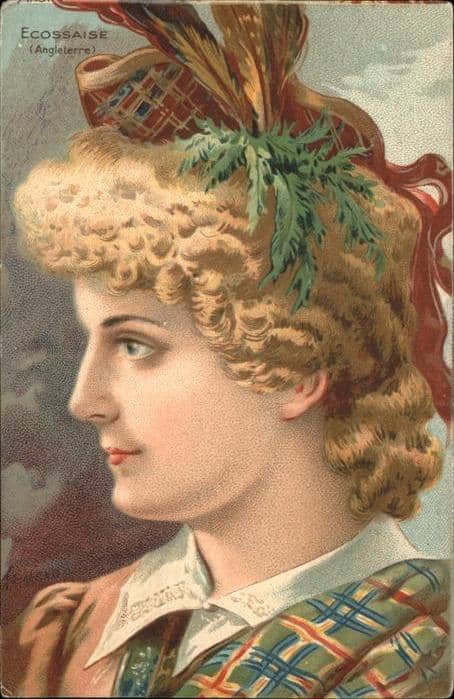 Hutmode Ecossaise Angleterre – Ansichtskarte