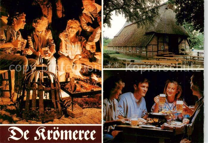 Westerstede Ammerland Niedersachsen De Kroemeree Hotel Voss Grill Gaststube – Ansichtskarte Westerstede