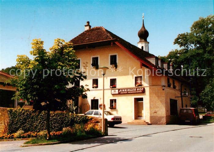 Ainring Berchtesgaden Bayern Gasthof Ainringer Hof – Ansichtskarte Ainring