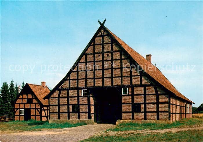 Emsbueren Niedersachsen Heimathaus – Ansichtskarte Emsbüren