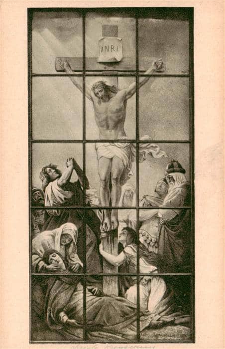 BERLIN  CITY Dom Christi Kreuzigung – Ansichtskarte Berlin