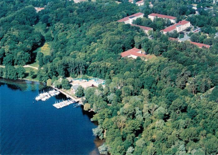 BERLIN  CITY Gemeinschaftskrankenhaus Havelhoehe Berlin Fliegeraufnahme – Ansichtskarte Berlin