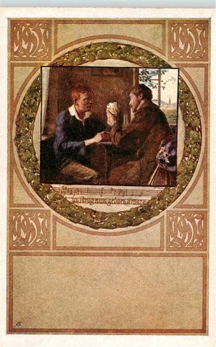 Schulverein Deutscher Nr. Nr. 1167 Wein Lito – Ansichtskarte