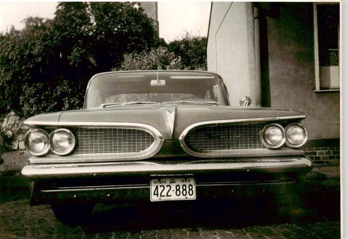 Autos Cars Voitures Pontiac Bonneville – Ansichtskarte