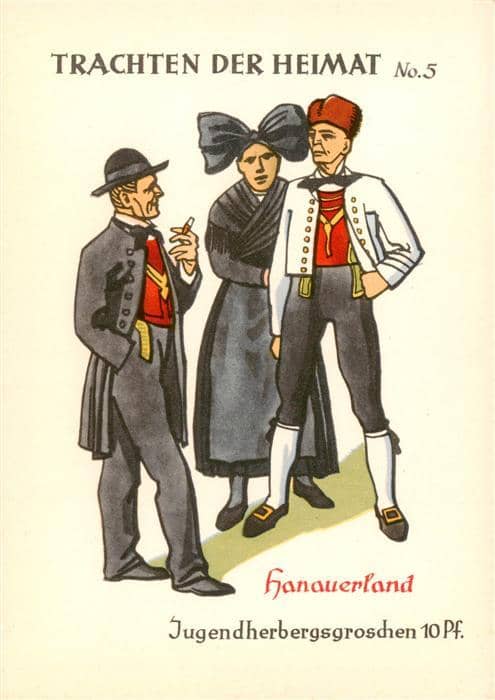 Trachten Hanauland – Ansichtskarte