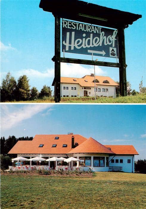 Laichingen Alb-Donau-Kreis BW Restaurant Heidehof Machtolsheim – Ansichtskarte Laichingen