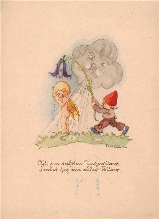 Zwerge Dwarfs Nains P.M.B. Nr.49/8 – Ansichtskarte
