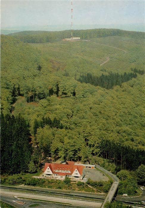 Autobahn Autostrada Autoroute Rasthaus Rimberg – Ansichtskarte