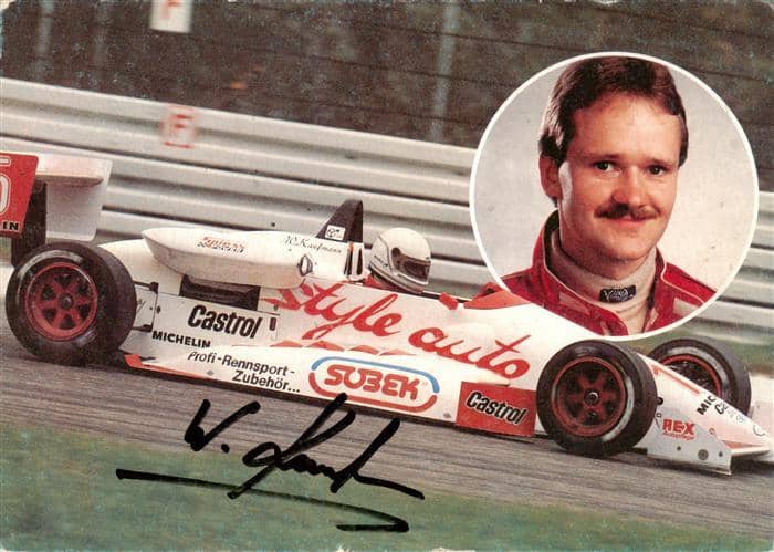 Rennsport Autos Cars Voitures Wolfgang Kaufmann Motorsport – Ansichtskarte
