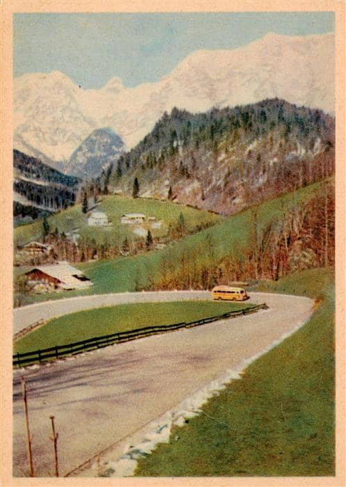 Postbus Omnibus Ramsau Reiteralpen – Ansichtskarte