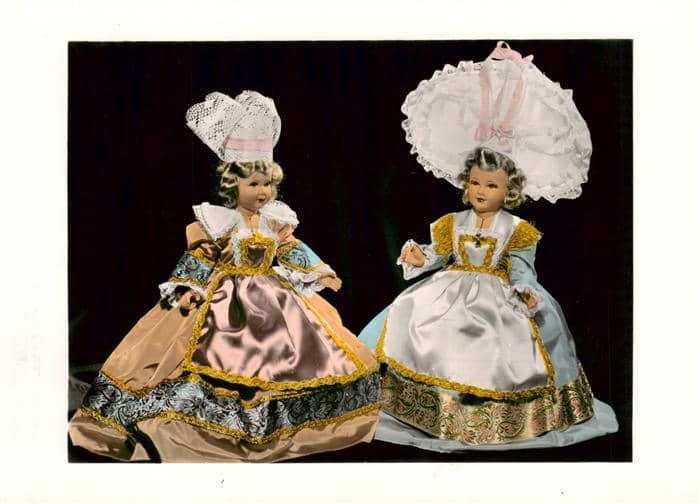 Puppe Doll Poupee Kinderspielzeug Poupees des Provinces de France Normande Breta – Ansichtskarte