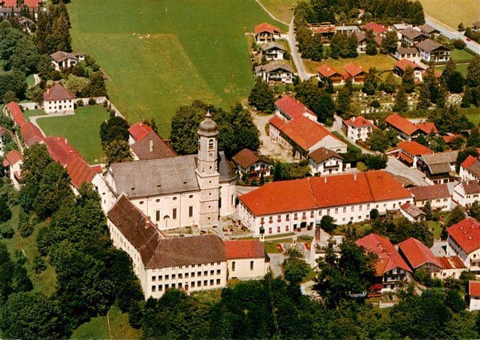 Weyarn Miesbach Bayern Augustiner-Chorherrenstift – Ansichtskarte Weyarn