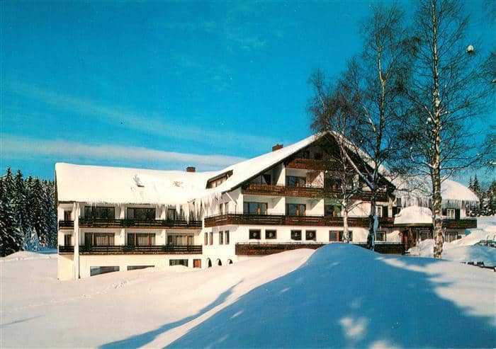 KNIEBIS Schwarzwald Freudenstadt BW Hotel-Pension Waldblick Schwarzwaldhochstras – Ansichtskarte Freudenstadt