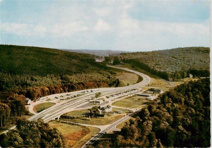 Autobahn Autostrada Autoroute Rasthaus Spessart Rohrbrunn Aschaffenburg – Ansichtskarte