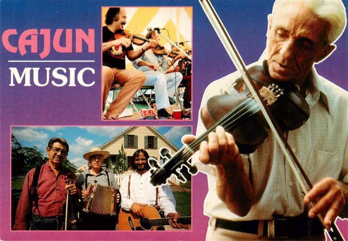 Musikanten Cajun Misik – Ansichtskarte