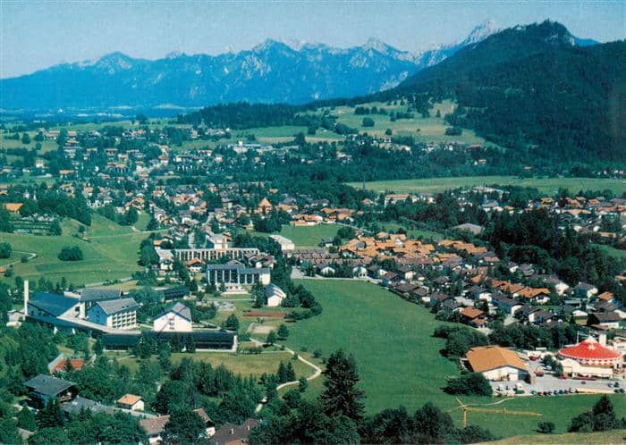 Pfronten Bayern Panorama Bayerische Alpen – Ansichtskarte Pfronten