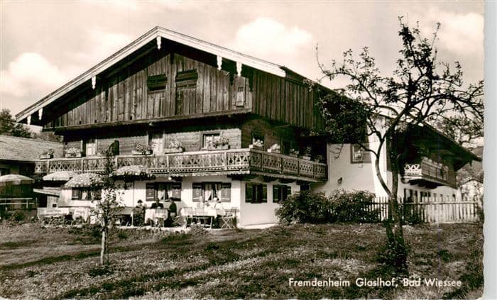 Bad Wiessee Fremdenheim Glaslhof – Ansichtskarte Bad Wiessee