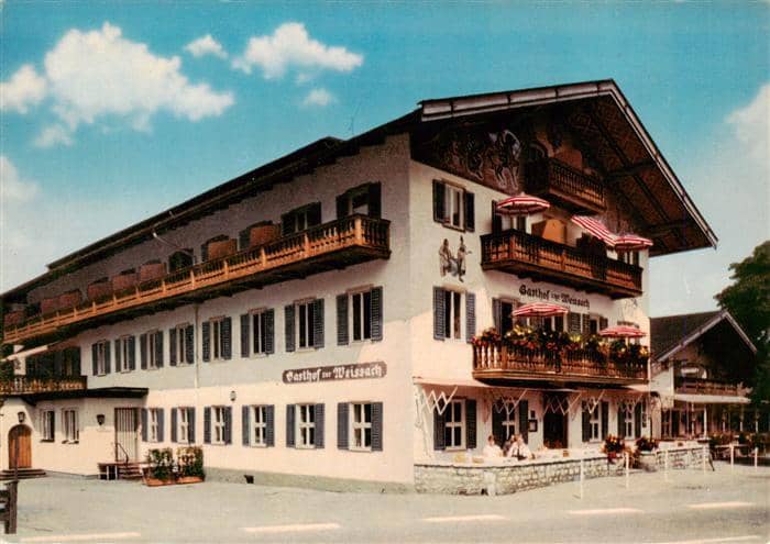 Weissach Rottach-Egern Hotel Restaurant Bachmair Weissach – Ansichtskarte Rottach-Egern